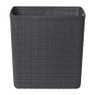 Curver jute opbergmand cube - 17 liter - grijs