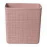 Curver jute opbergmand cube - 17 liter - roze