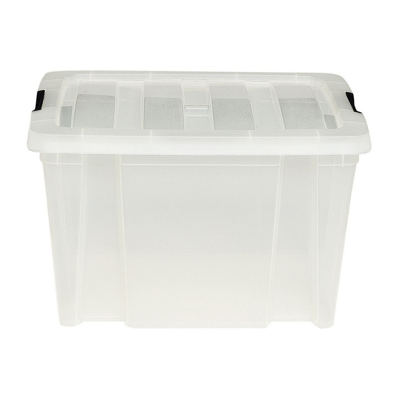 Clipbox - 30 liter - transparant