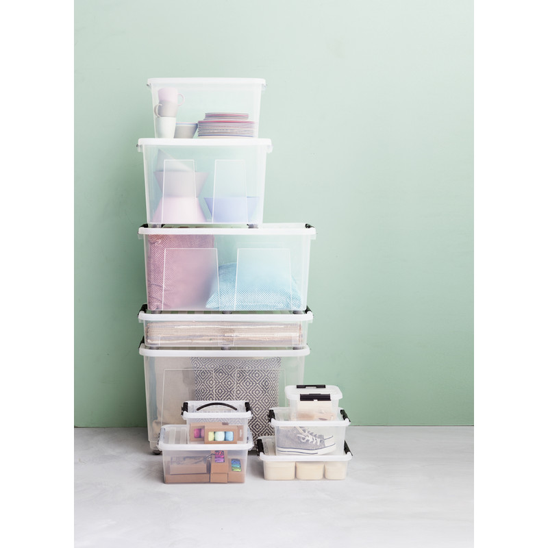 Opbergbox plat - 9 liter - 40x29x11 cm