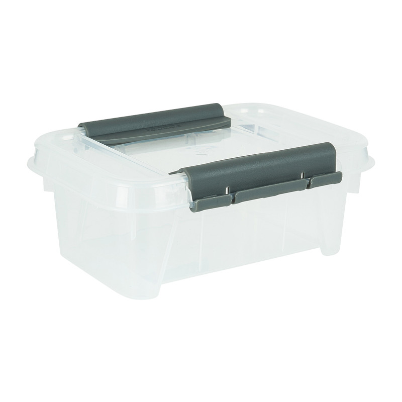 Opbergbox met clips - 0.4 L
