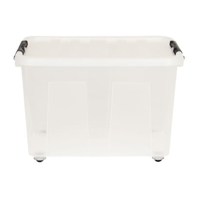 Opbergbox met wieltjes - 75 liter - 40x60x40 cm