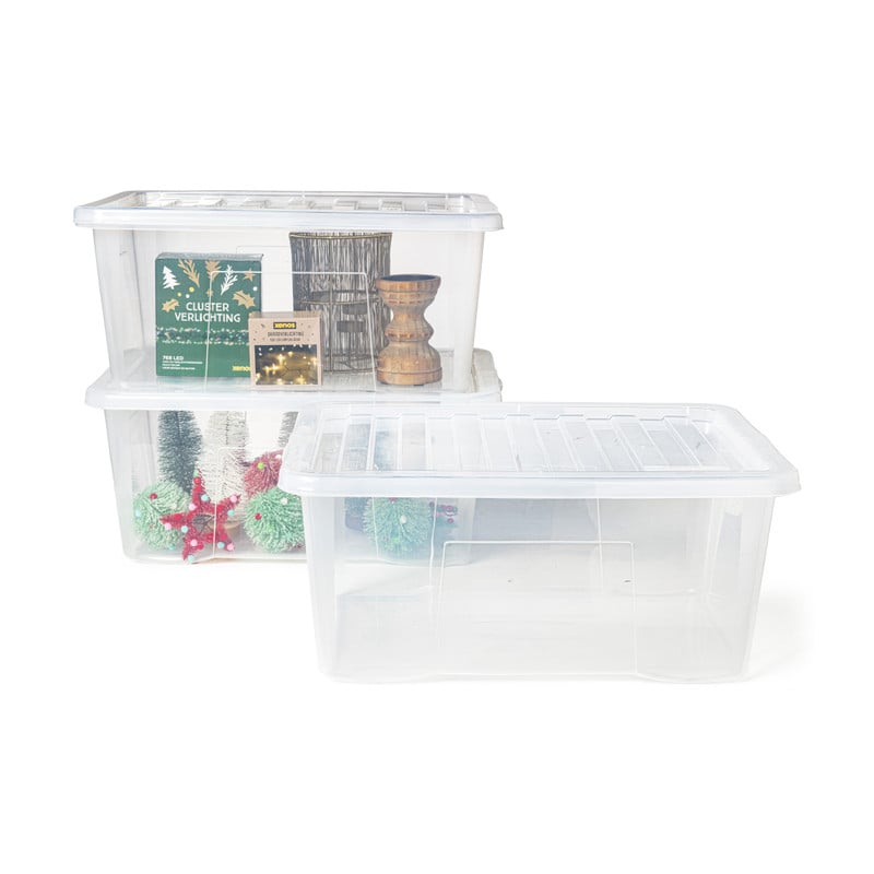 Opbergbox Quasar - set van 3 - 50 liter