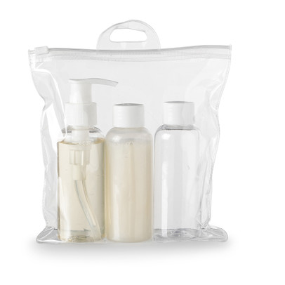 Reisflesjes in etui - set van 3 - 100 ml