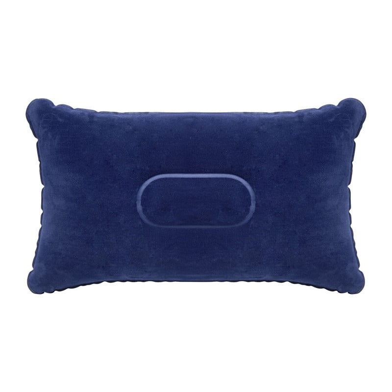 Reiskussen opblaasbaar - blauw