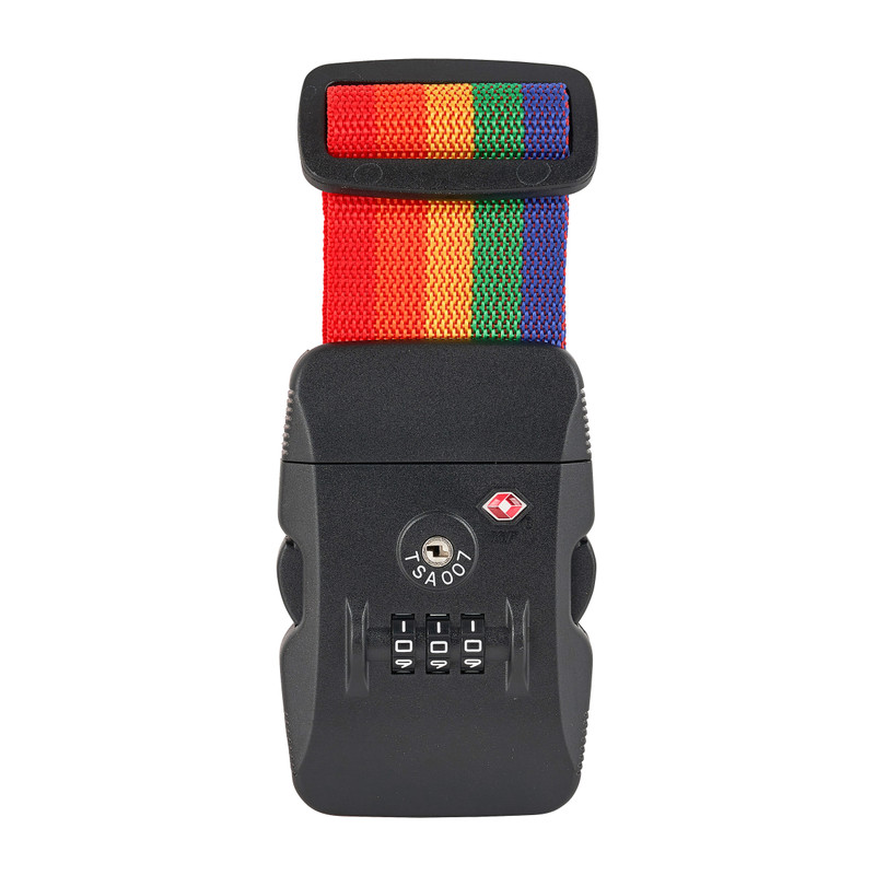 TSA kofferriem - 2 m - rood