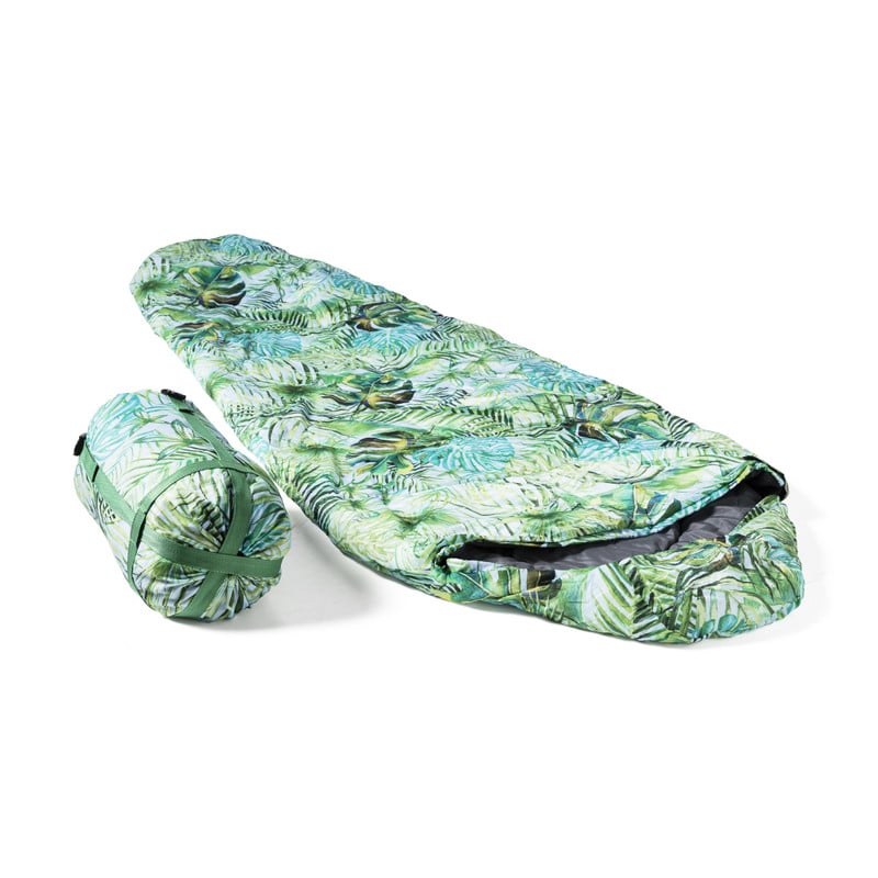 Slaapzak leaf tropical - 210x80 cm