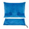 Reiskussen - 40x28 cm - blauw