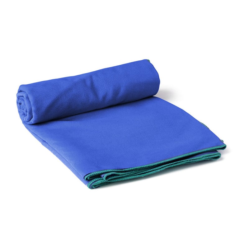 lezer opschorten levenslang Travel-/sporthanddoek soft - 110x180 cm - blauw | Xenos