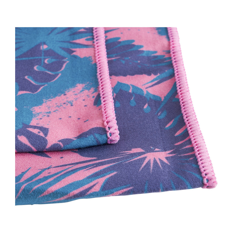 Travel-/sporthanddoek - roze - 130x80 cm