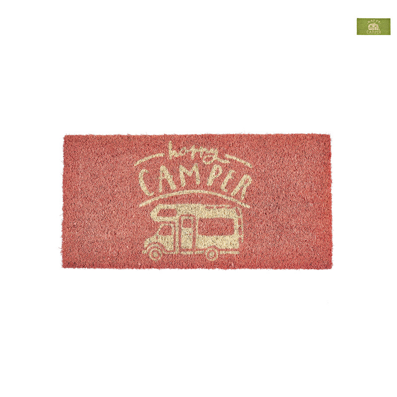 Deurmat Happy Camper - 25x50x15 cm - diverse varianten