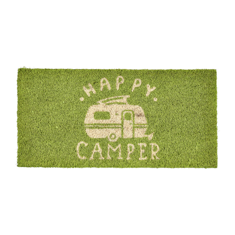 Deurmat Happy Camper - 25x50x15 cm - diverse varianten