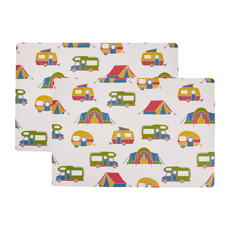 Placemat Camping - set van 2