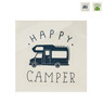 Stickers happy camper - diverse soorten - 14x13 cm