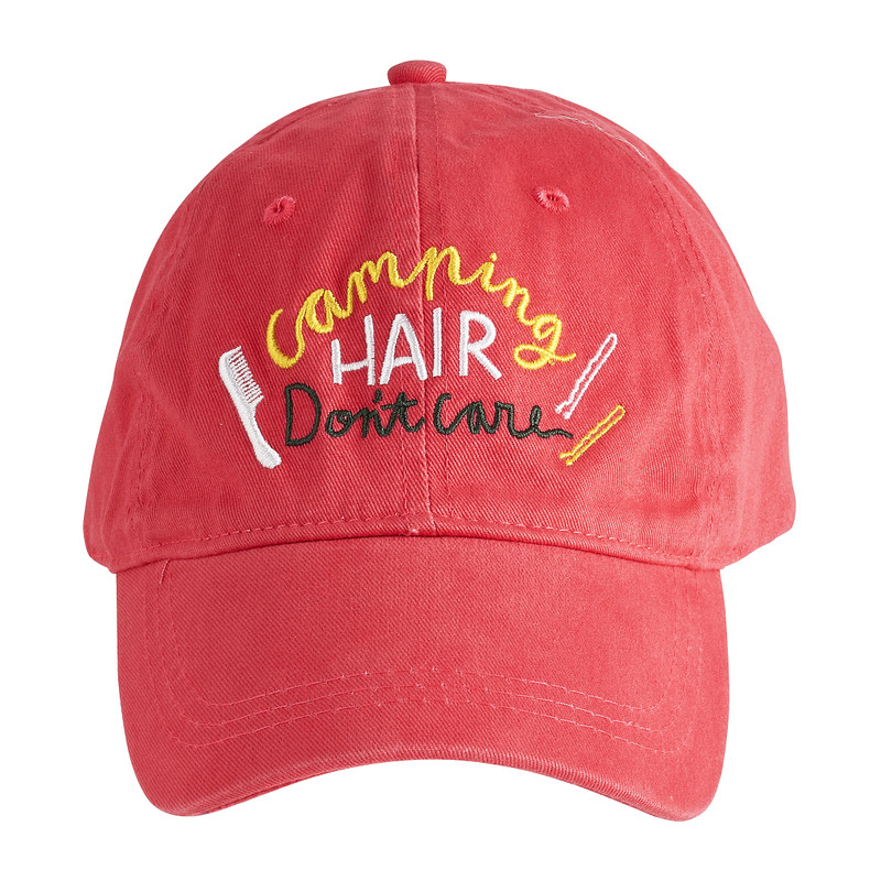 Cap camping hair - roze
