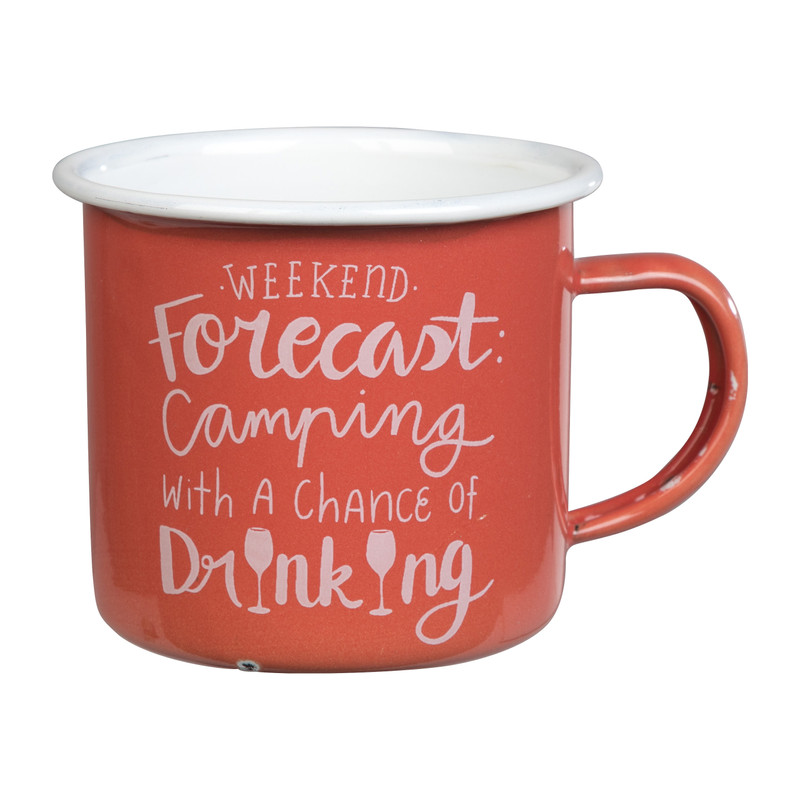 Beker forecast - rood - 350 ml