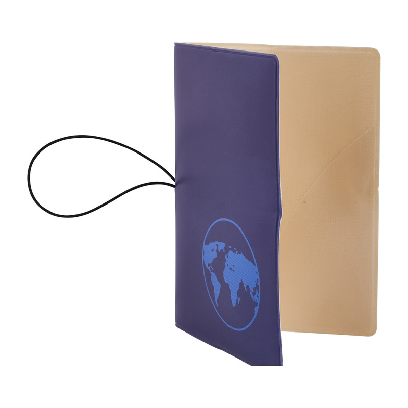 Paspoorthouder wereldbol 