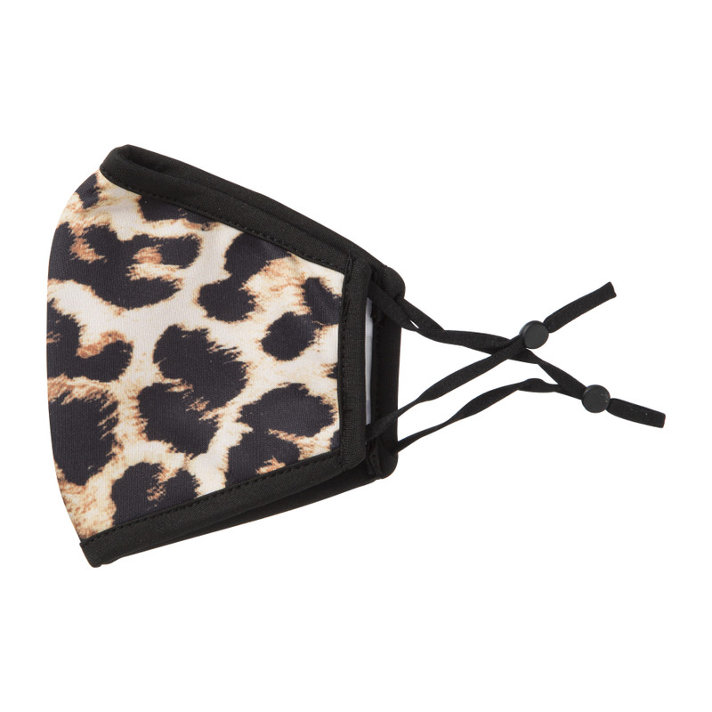 Mondkapje - leopard 
