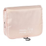 Koffer/tas organizer met haak - roze - 24.5x18.5x8.5 cm