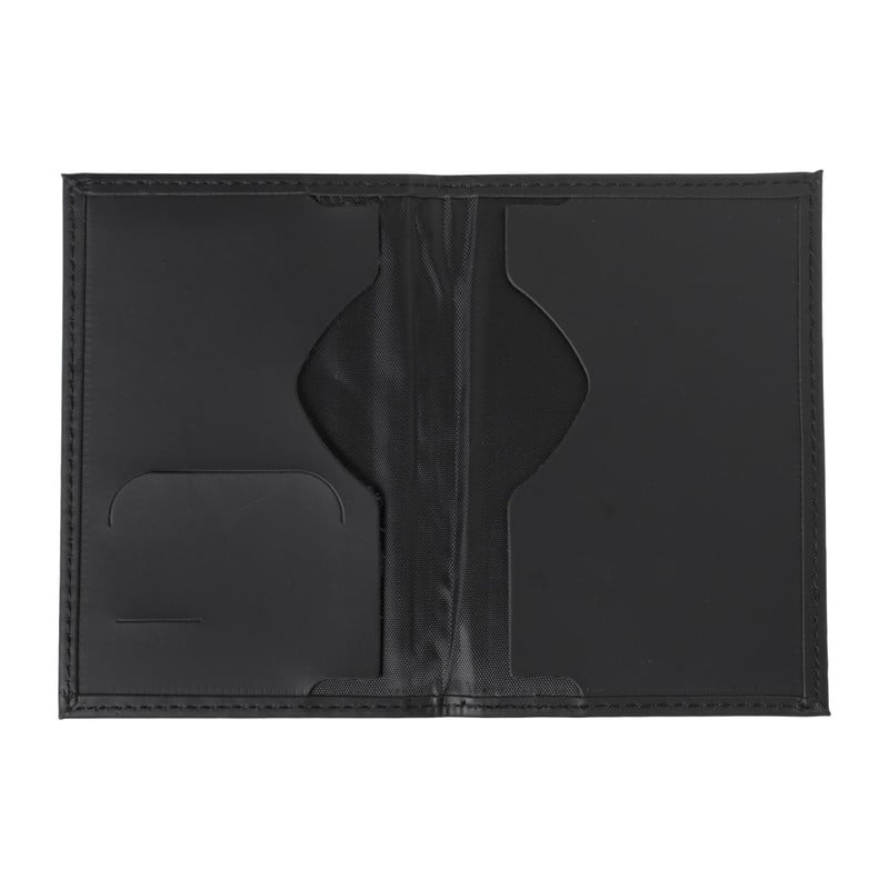 Paspoorthoesje - zwart - 14x10 cm