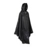 Fiets poncho - one size - zwart