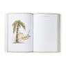 Listogram reisboekje - wit/aqua - 16x22.4x1.5 cm