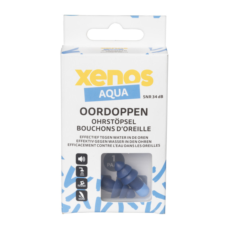 Zwem oordopjes - blauw