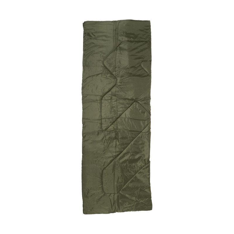 Slaapzak - groen - polyester - 80x220 cm