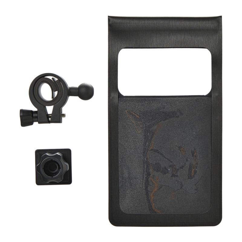 Waterdichte telefoonhouder voor fiets - zwart