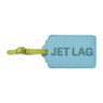 Bagagelabel - groen/blauw/geel - 12.7x7.6 cm