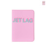 Paspoort hoes - roze/oranje - 20x14.5 cm 