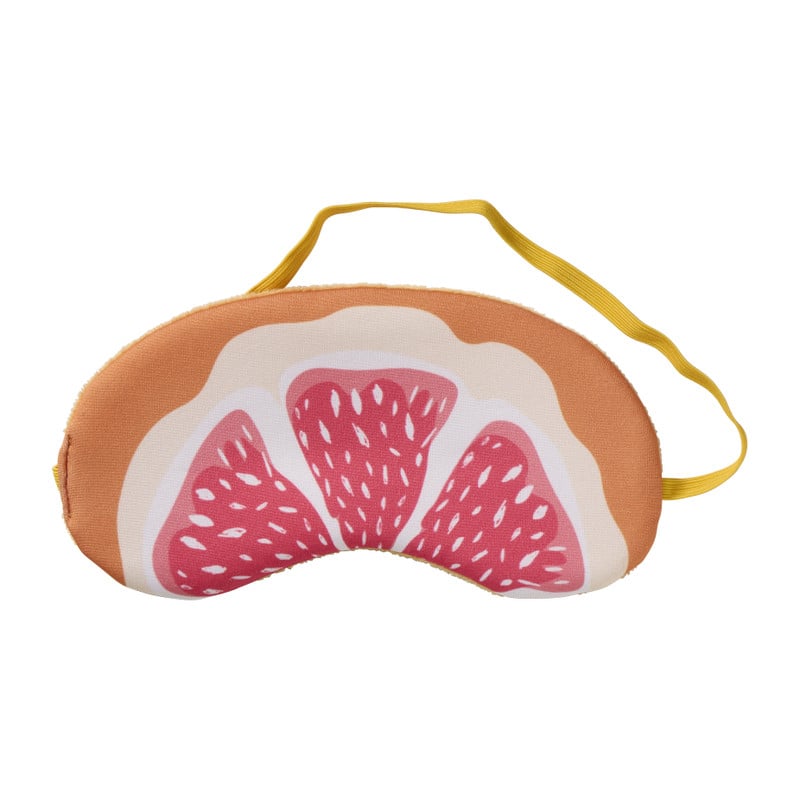 Oogmasker grapefruit - oranje/roze