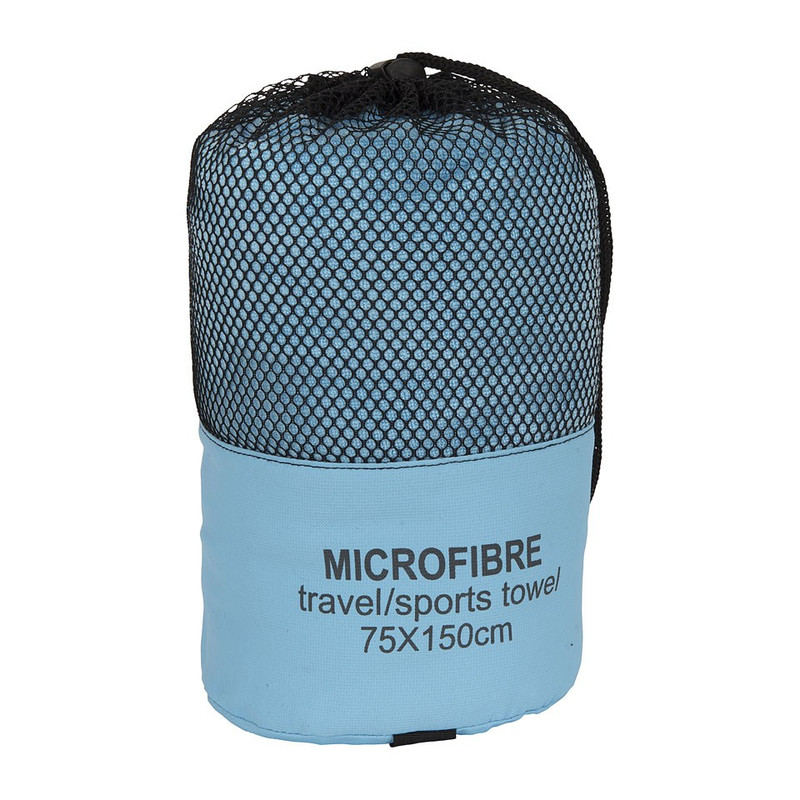 Reishanddoek - 75x150 cm - lichtblauw 