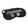Slaapmasker charging - zwart - 19,5x9 cm