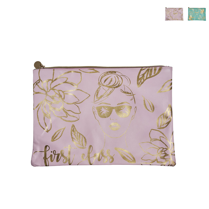 Toilettasje - diverse kleuren - 35x25 cm