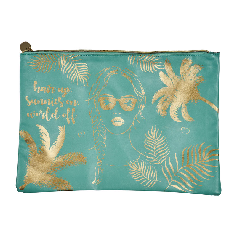 Toilettasje - diverse kleuren - 35x25 cm