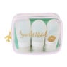 Reisflesjes in etui - set van 3