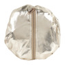Weekendtas opvouwbaar - goudkleurig - 50x25 cm