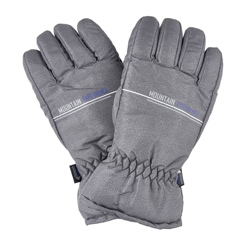 Ski handschoenen heren - grijs - maat S/M