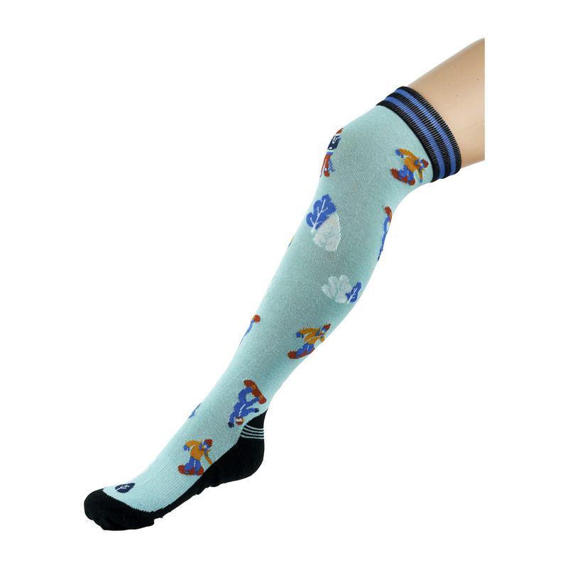 Ski sokken piste - groen - maat 38-41