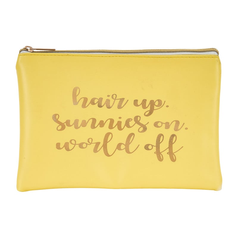 Toilettasje - roze/geel - diverse varianten