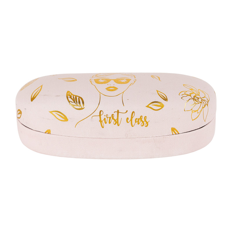 Brillenkoker - roze/geel - diverse varianten