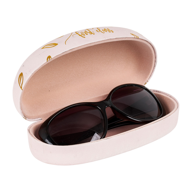 Brillenkoker - roze/geel - diverse varianten