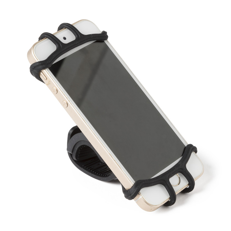Telefoonhouder fiets - zwart