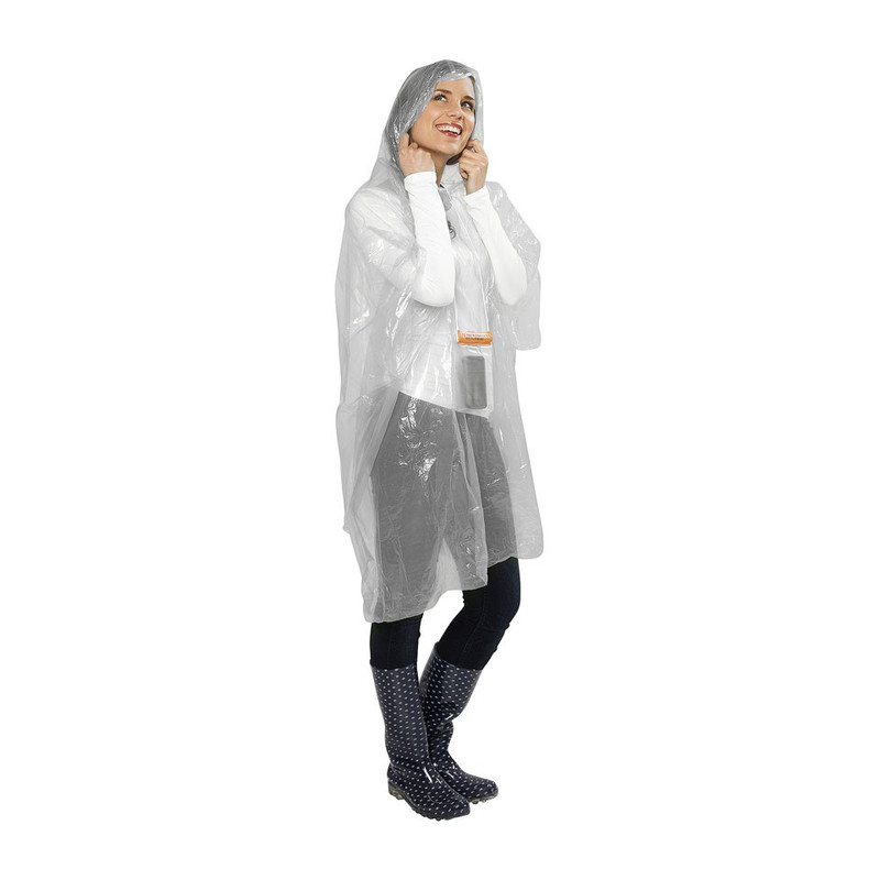Emergency poncho - transparant