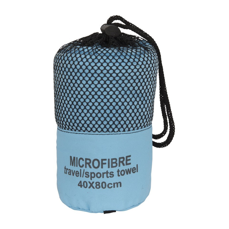 Reishanddoek - 40x80 cm - lichtblauw