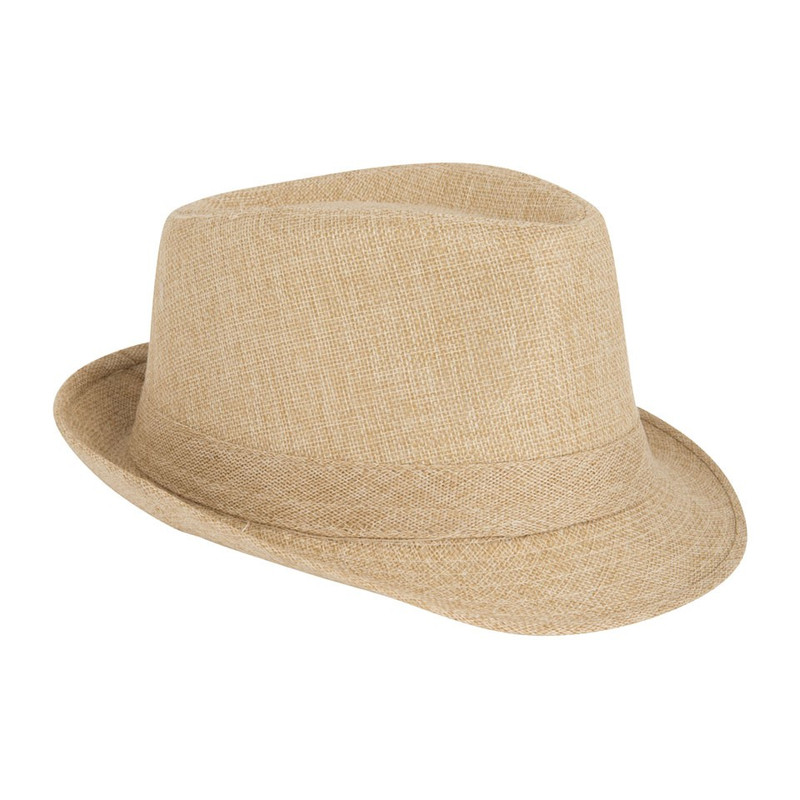Panama hoed beige