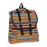 Rugzakje ethnic gestreept