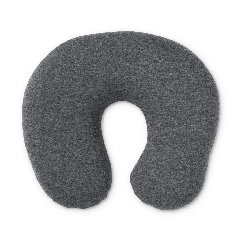 Nekkussen + oogmasker - wit/grijs