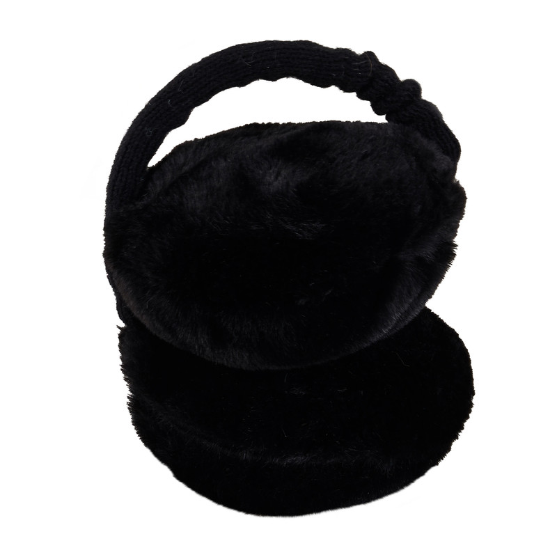 Oorwarmers - zwart - 1 maat